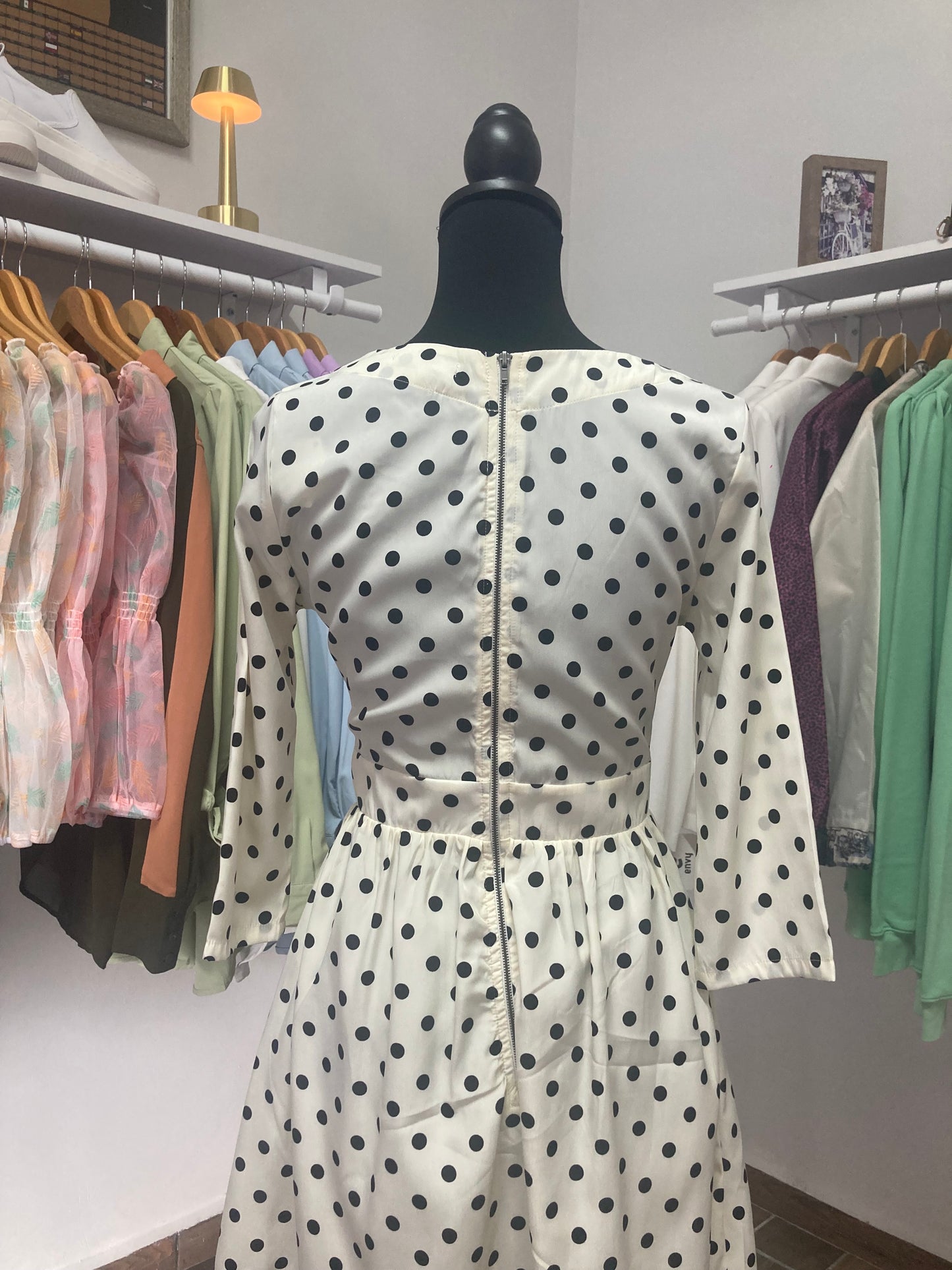 Polka dot dress