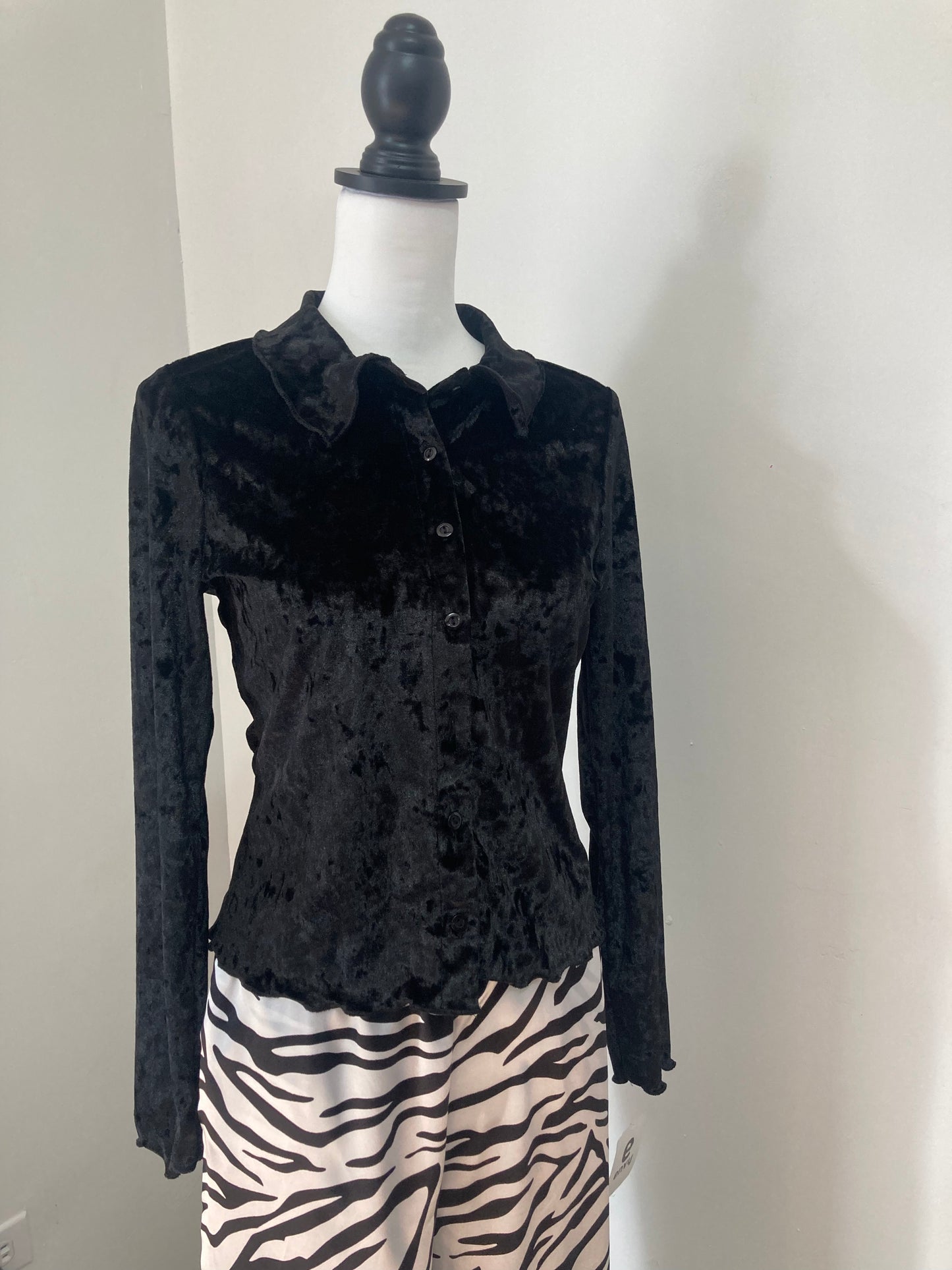 Blusa terciopelo