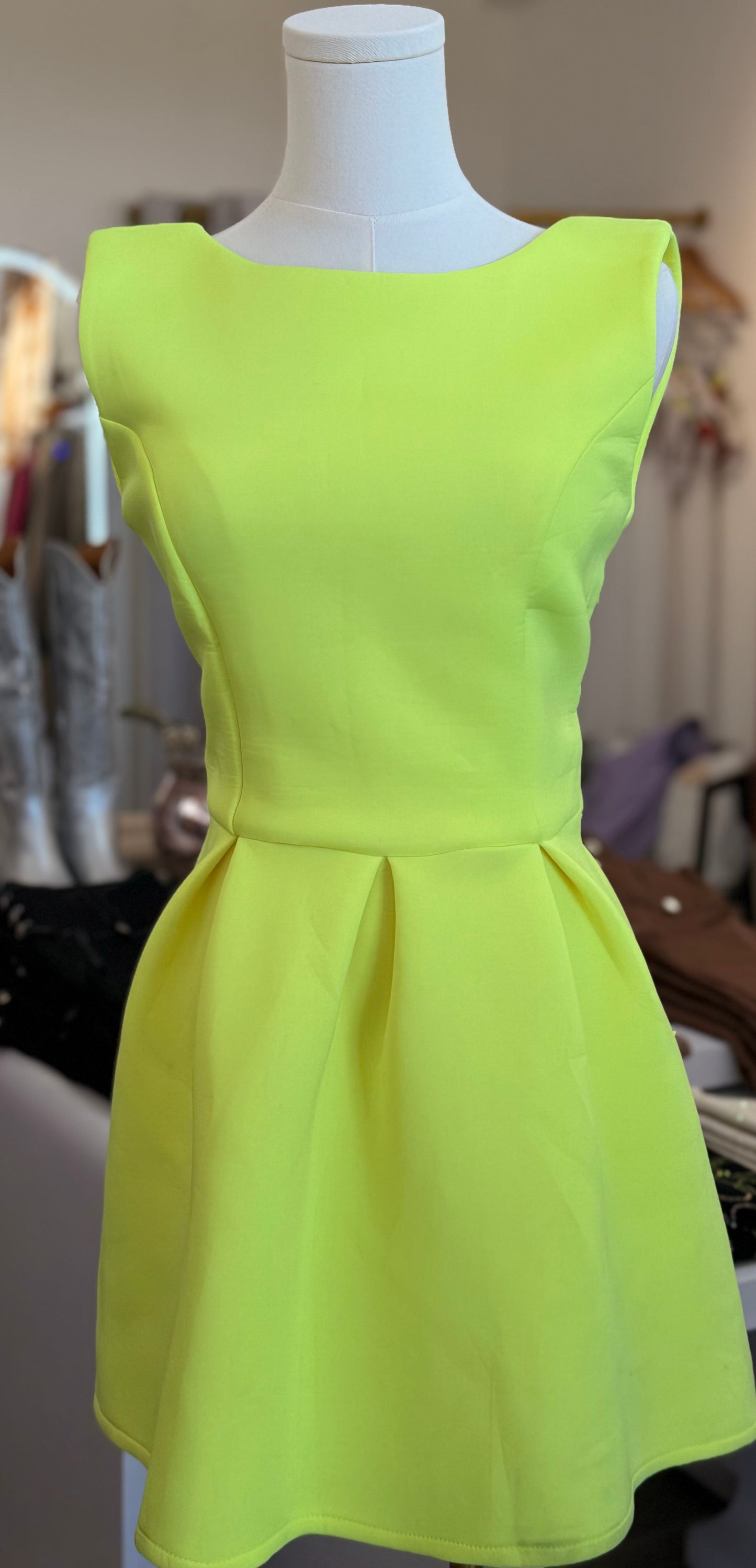 Neon dress