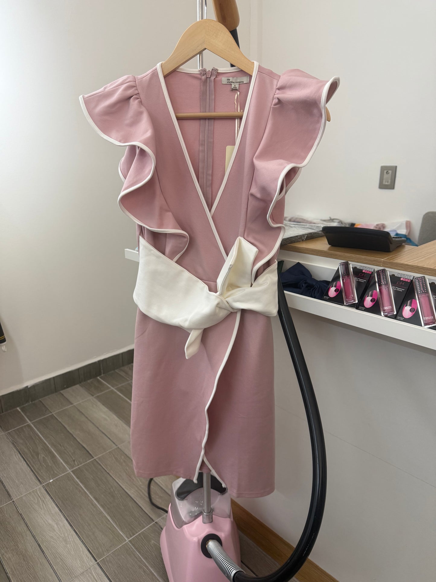 Vestido moño blanco
