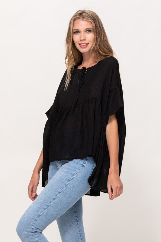 Blusa oversized