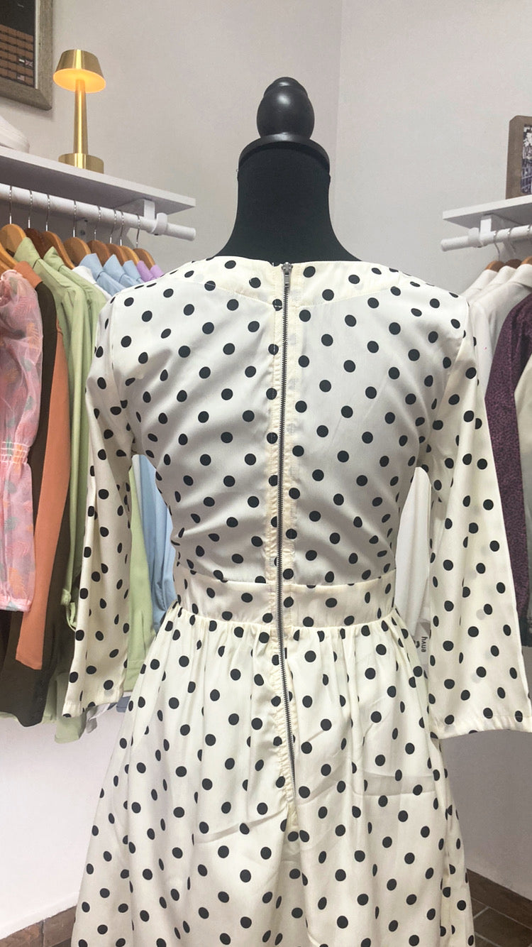 Polka dot dress