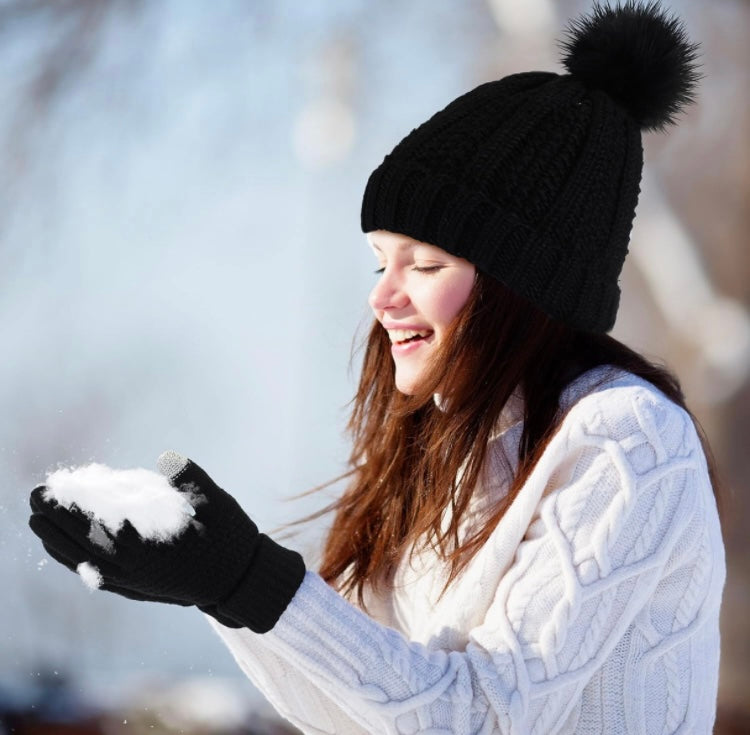 Set Gorro, bufanda y guantes.
