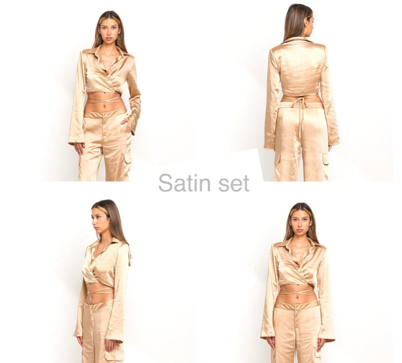 Satin set