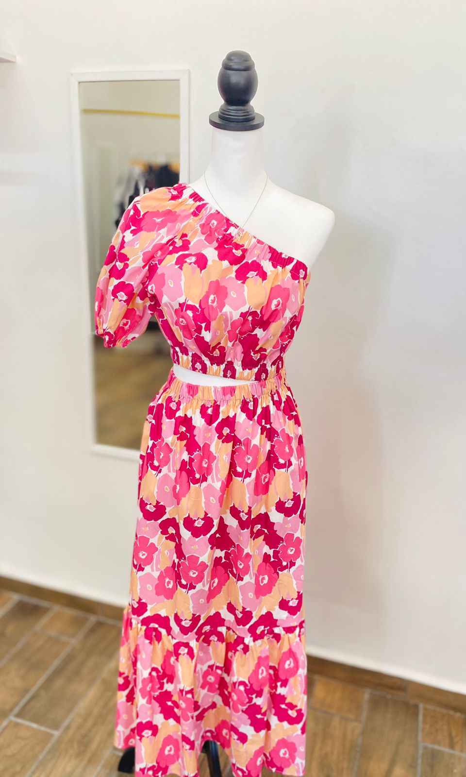Vestido Largo flores