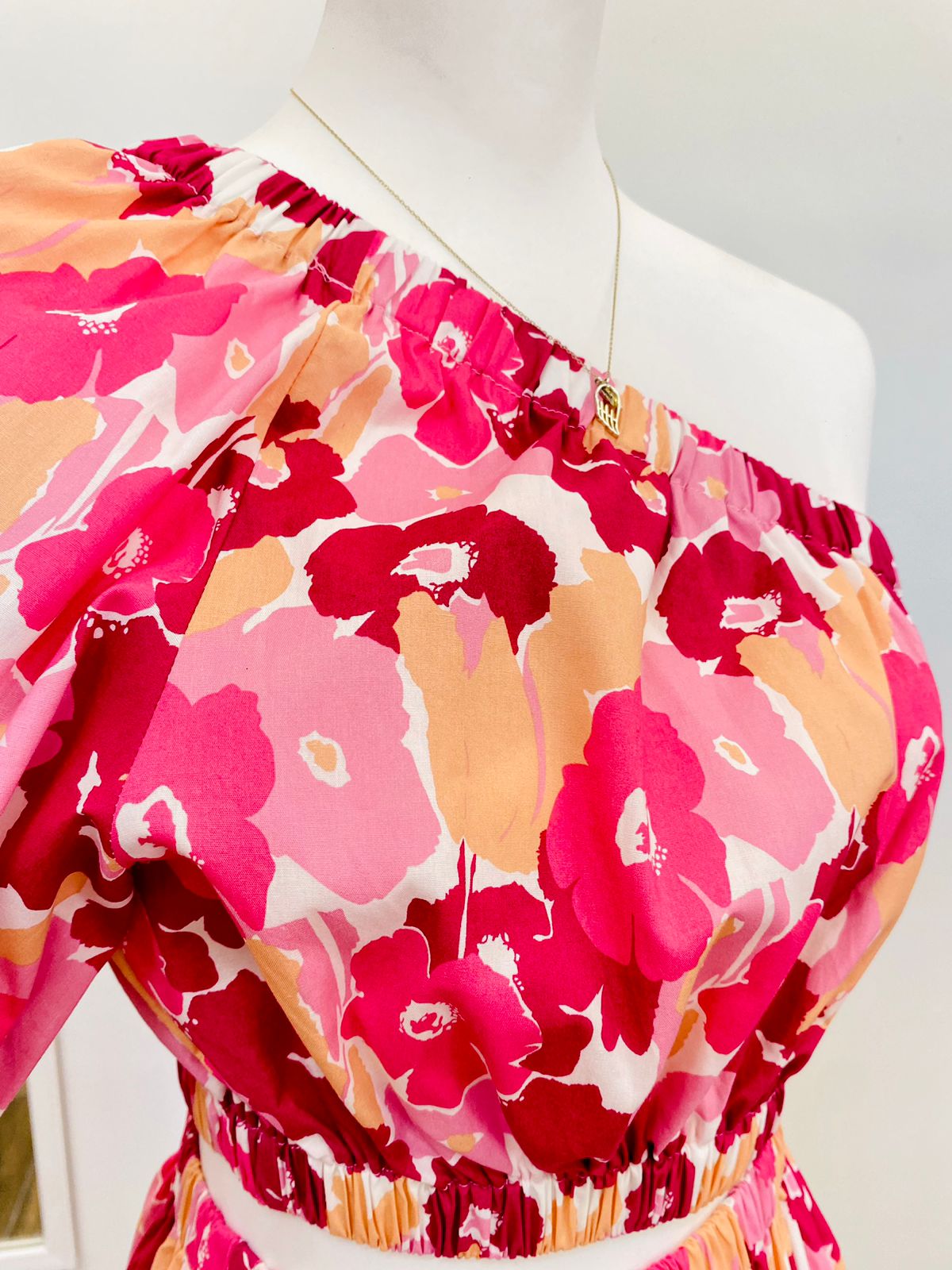 Vestido Largo flores