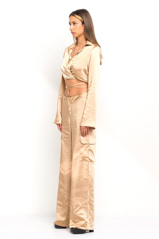 Satin set