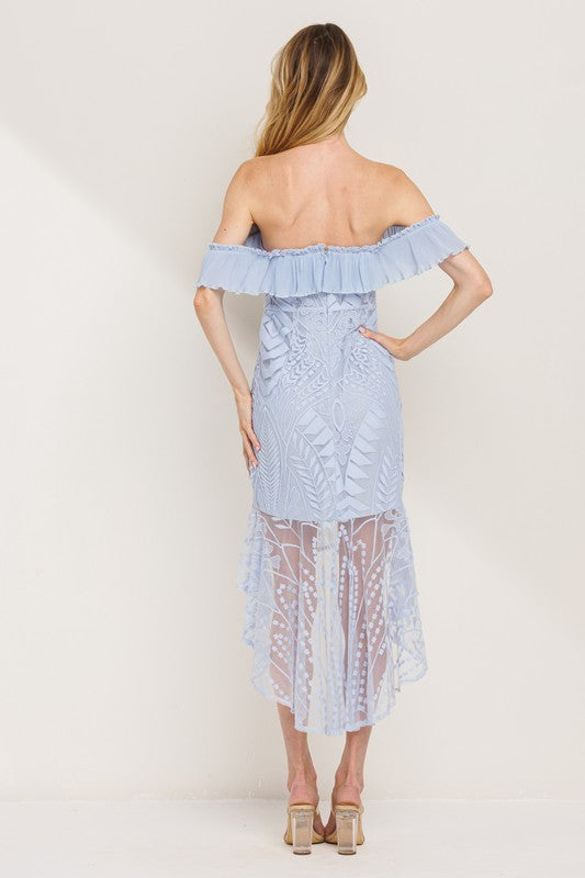 Vestido de encaje