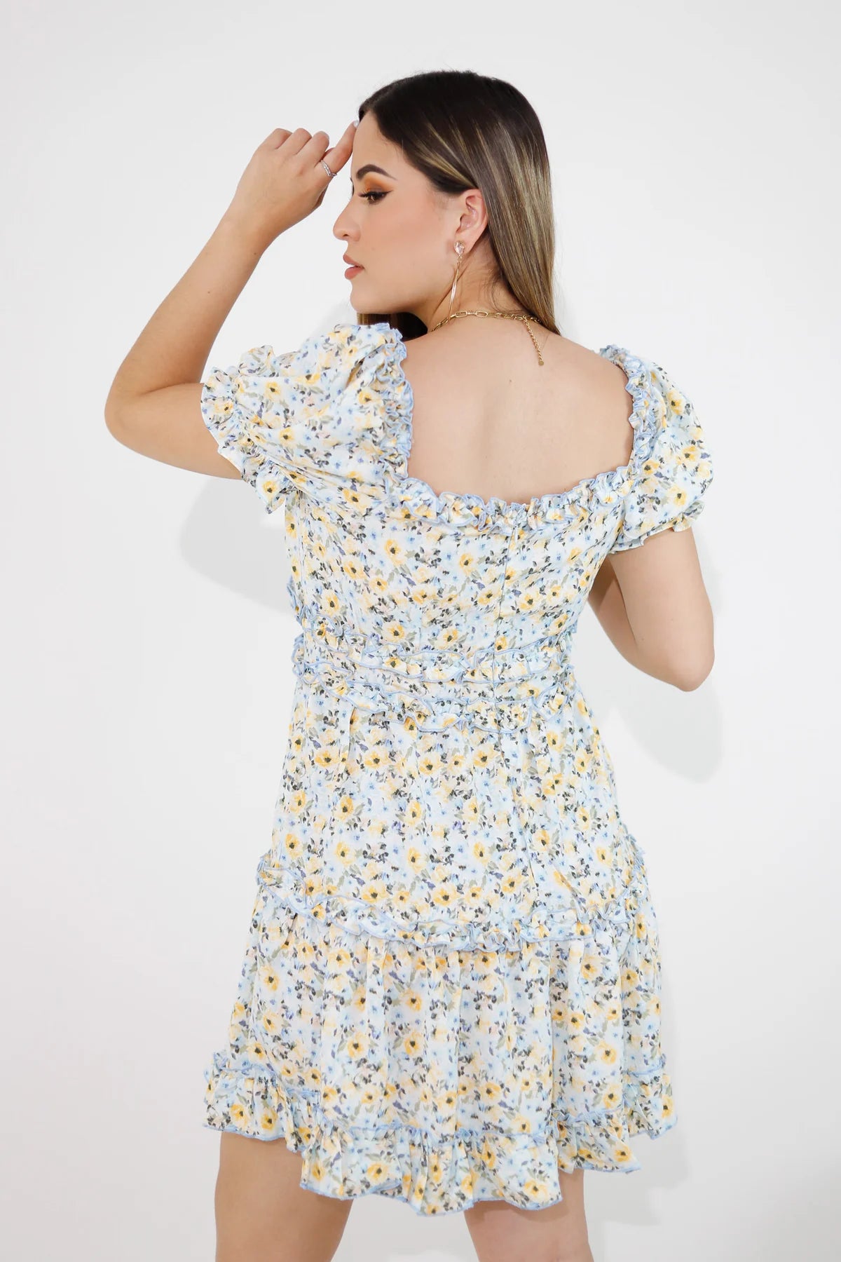 Flowery Blue