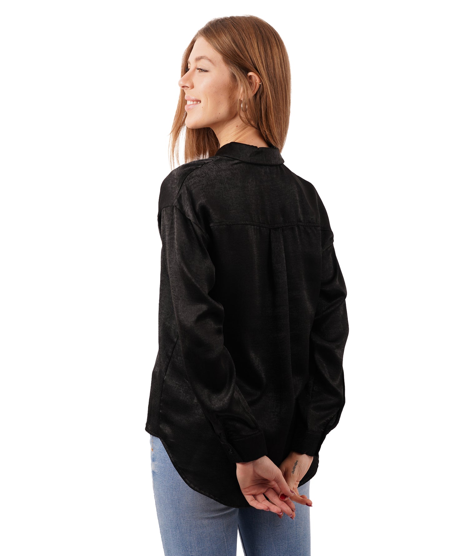 Camisa Silky black