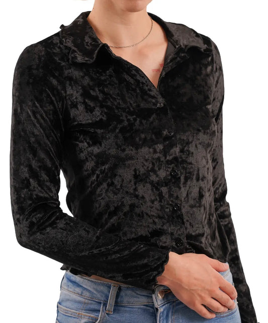 Blusa terciopelo